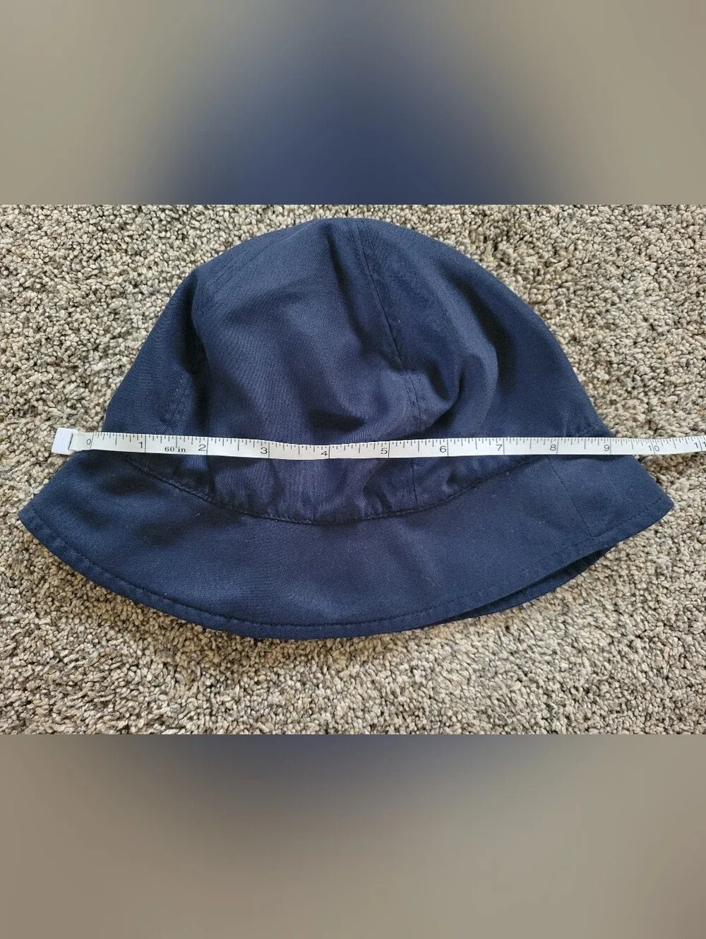 Toddler size 3t Navy blue sun hat